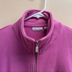 Norsport Womens S Bubblegum Pink Full zip Sweatshirt